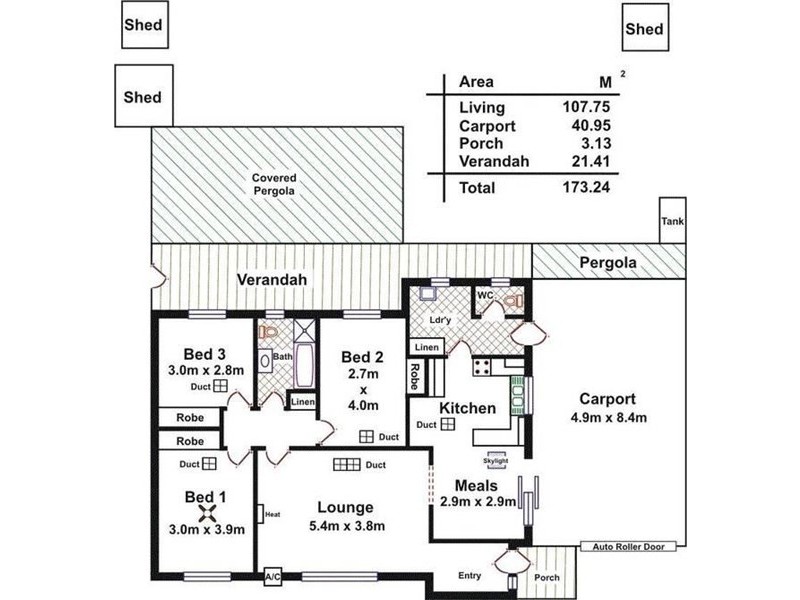 4 Paginton Crescent, Elizabeth East SA 5112 Floorplan