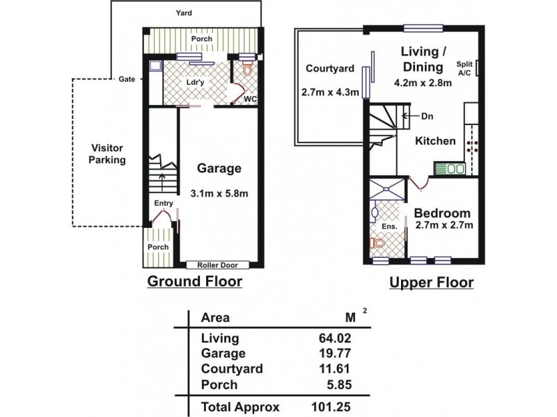 16 / 19-23 Hayfield Avenue (Via Swinden Crescent), Blakeview SA 5114 Floorplan