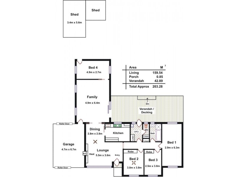 4 Drage Street, Elizabeth Downs SA 5113 Floorplan