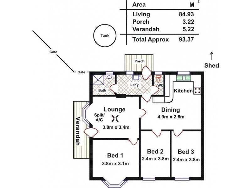 30 Lawrence Avenue, Gawler South SA 5118 Floorplan