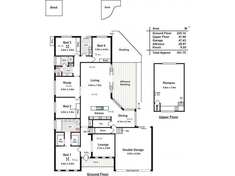 9 Greaves Crt, Evanston Park SA 5116 Floorplan