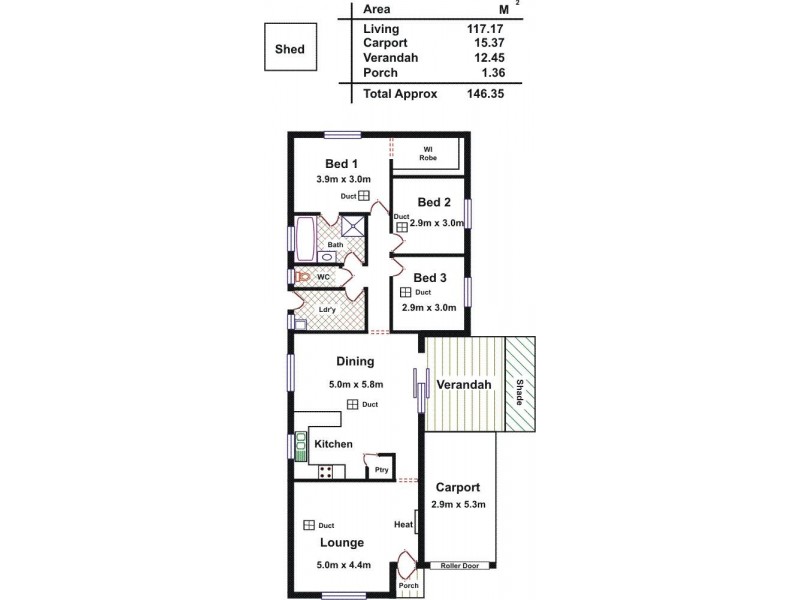 3. Banff Street, Burton SA 5110 Floorplan