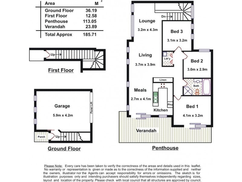 23 Hayfield Avenue, Blakeview SA 5114 Floorplan