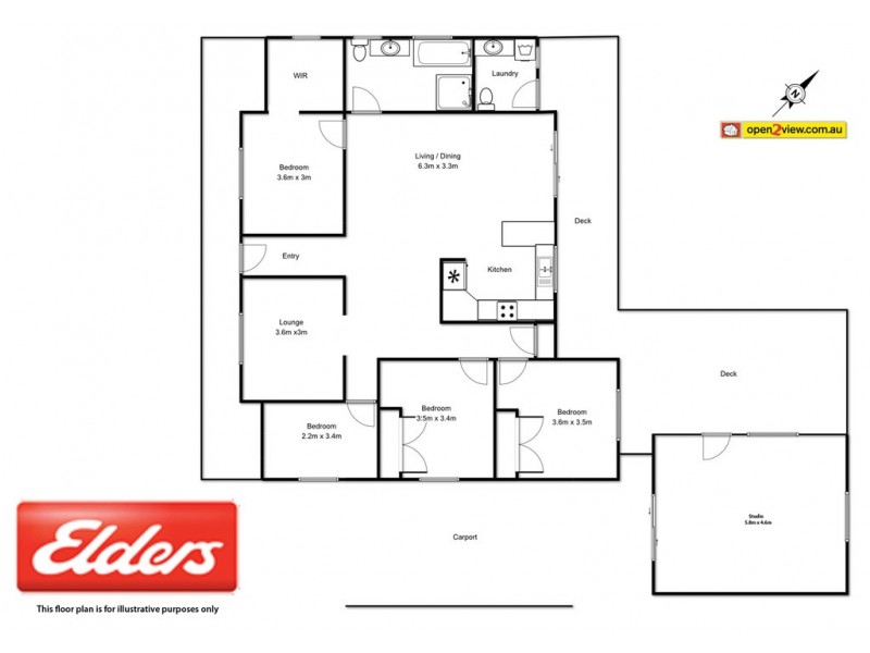 3 Sandpiper Place, Catalina NSW 2536 Floorplan