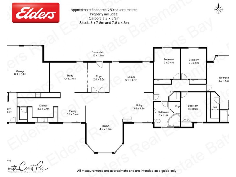 54 Allards Lane, Nelligen NSW 2536 Floorplan