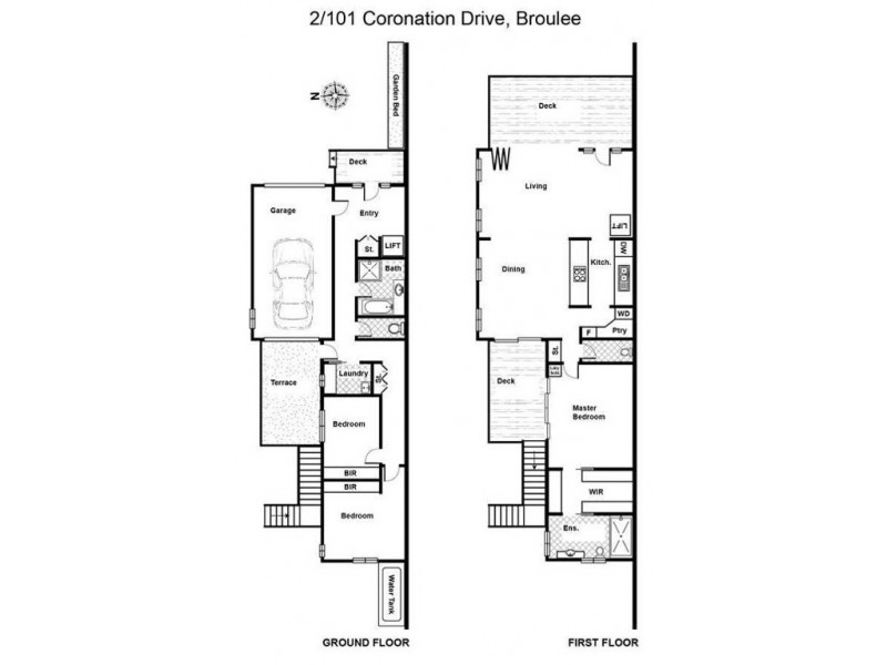 2/101 Coronation Drive, Broulee NSW 2537 Floorplan