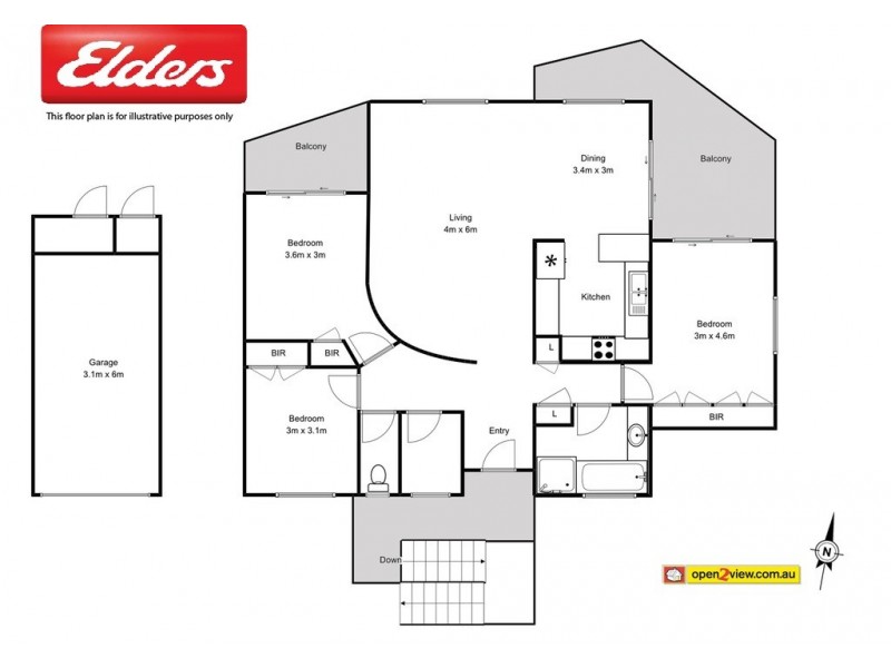 4/4 Lisa Place, Sunshine Bay NSW 2536 Floorplan