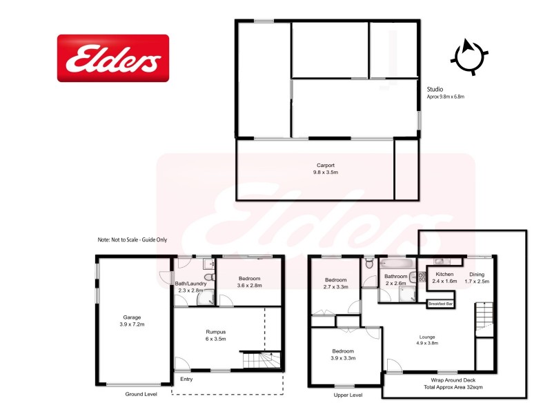 3 Clyde Boulevard, Nelligen NSW 2536 Floorplan
