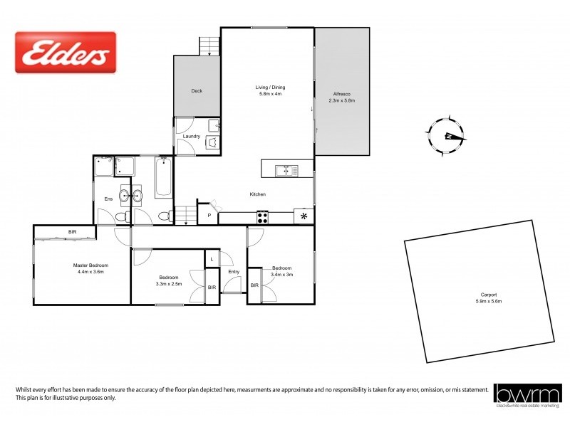 31b Broomfield Crescent, Long Beach NSW 2536 Floorplan
