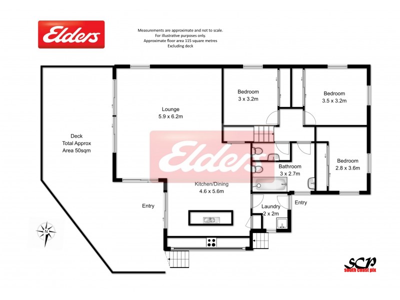40B CATALINA DRIVE, Catalina NSW 2536 Floorplan