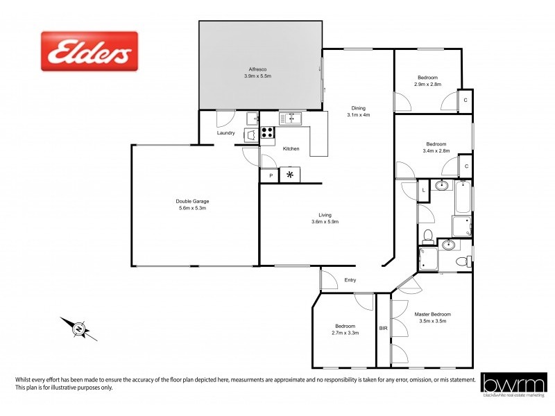 25 CANNING CRESCENT, Sunshine Bay NSW 2536 Floorplan