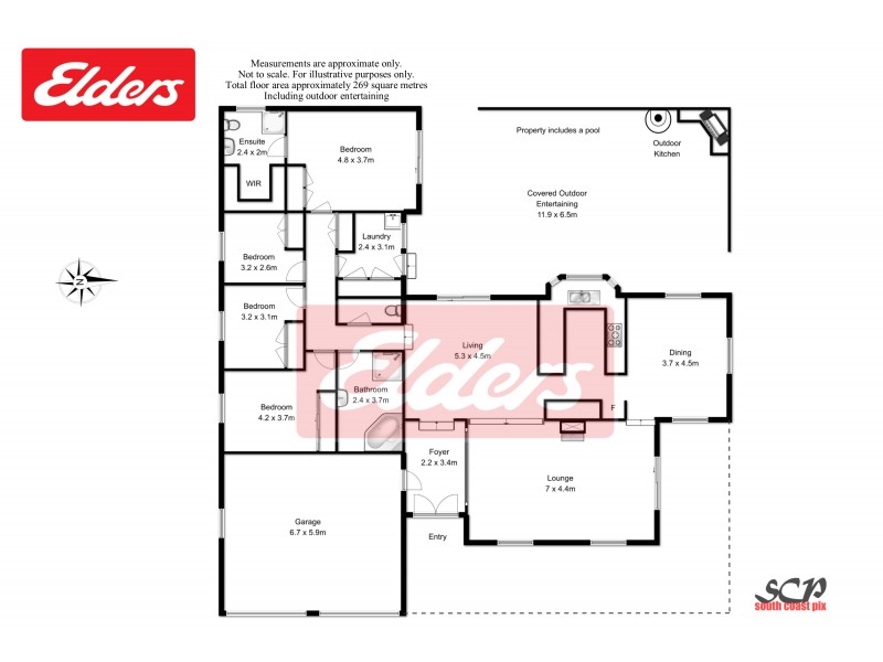 24 Thomas Mitchell Crescent, Sunshine Bay NSW 2536 Floorplan