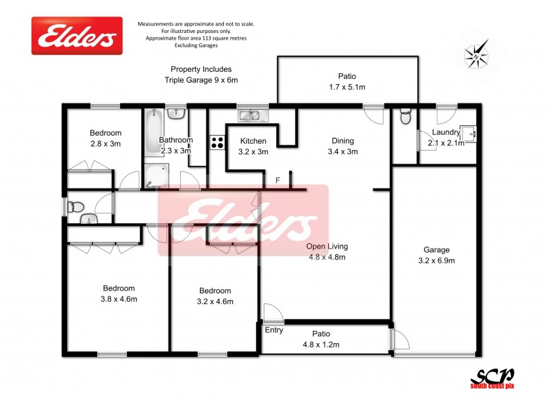 534 Beach Road, Denhams Beach NSW 2536 Floorplan