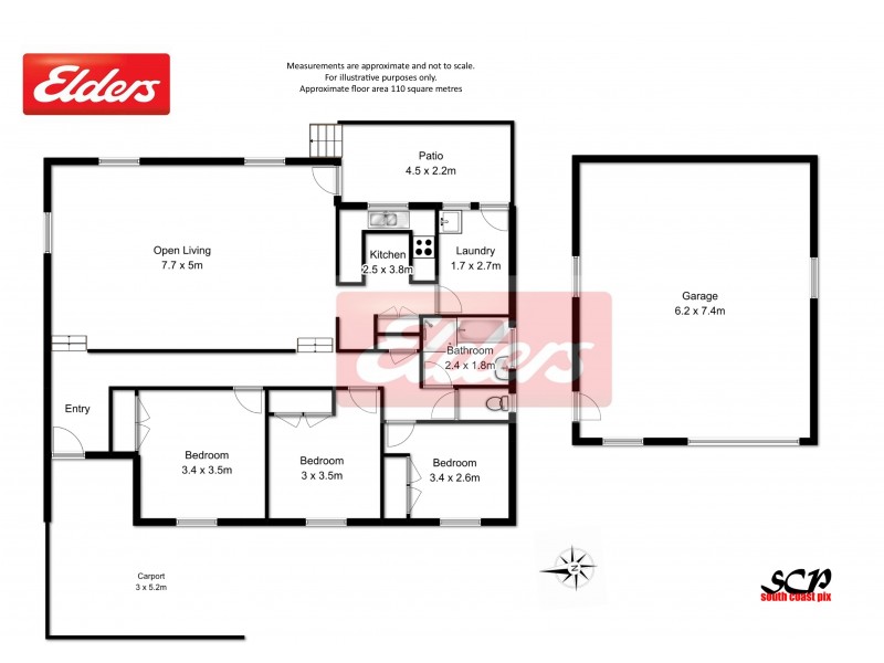 9 Catalina Drive, Catalina NSW 2536 Floorplan