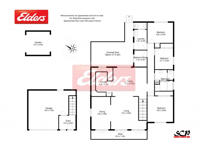 8 France Place, Long Beach NSW 2536 Floorplan