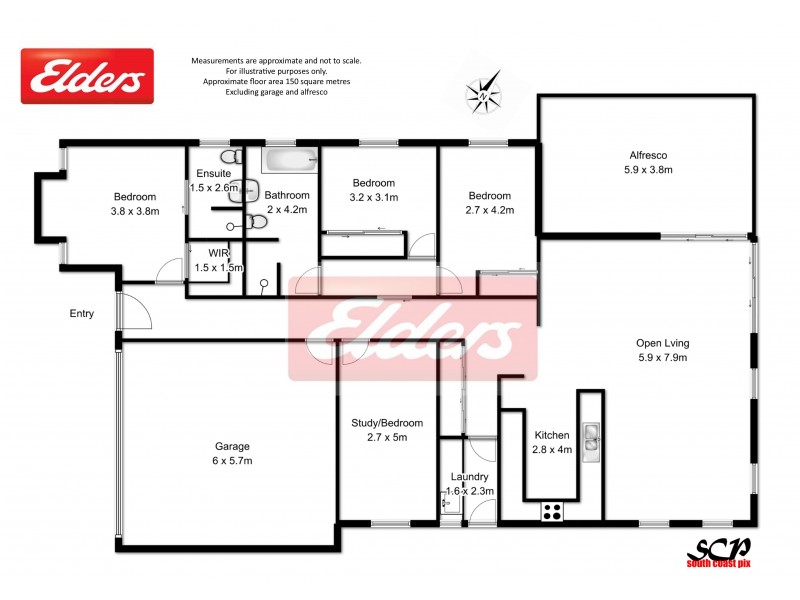 23 MARTIN PLACE, Broulee NSW 2537 Floorplan