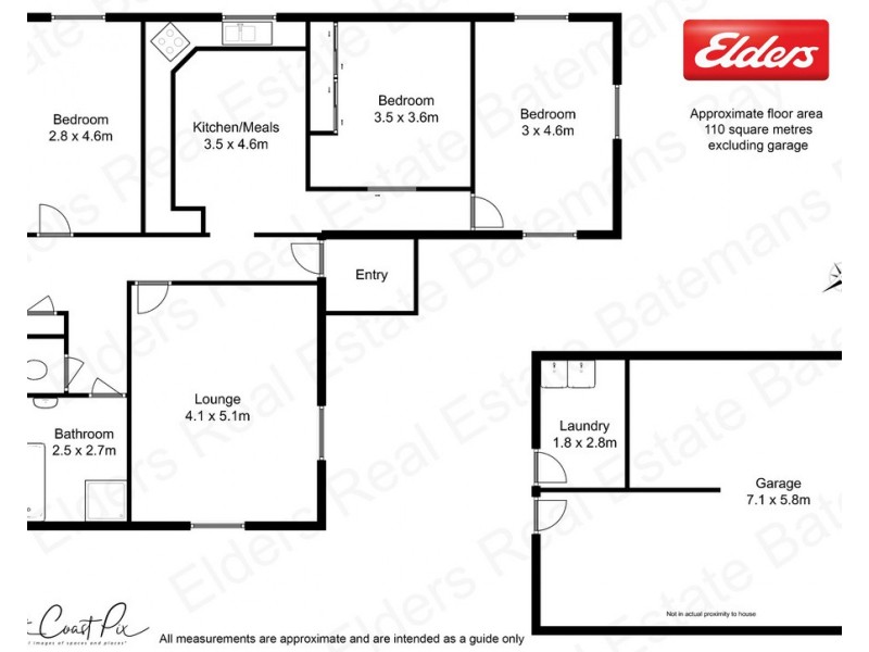 16 Matthew Parade, Batehaven NSW 2536 Floorplan