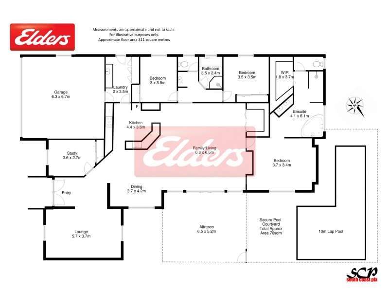 4 Protea Place, Catalina NSW 2536 Floorplan