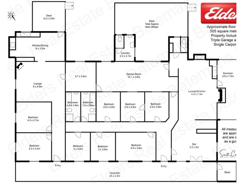 3-9 Wharf Street, Nelligen NSW 2536 Floorplan