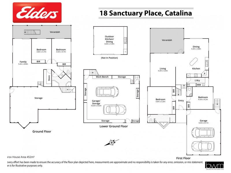 18 SANCTUARY PLACE, Catalina NSW 2536 Floorplan
