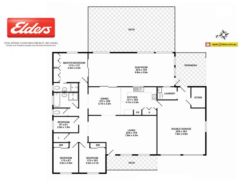 7 Osprey Place, Surfside NSW 2536 Floorplan