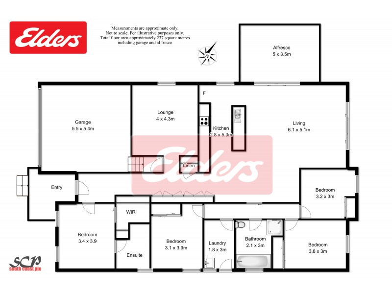 50 Courtenay Crescent, Long Beach NSW 2536 Floorplan