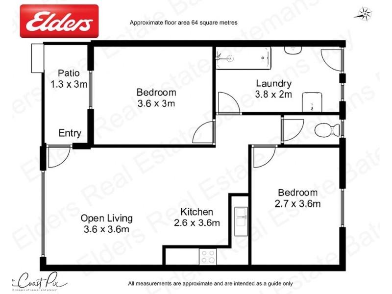 2/42 High Street, Batemans Bay NSW 2536 Floorplan