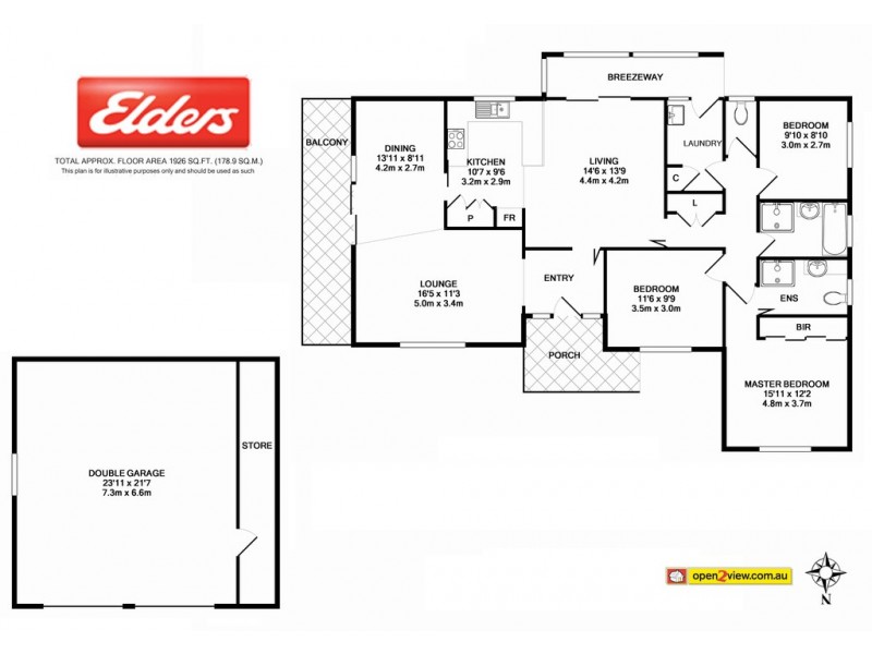 1 Parker Avenue, Surf Beach NSW 2536 Floorplan