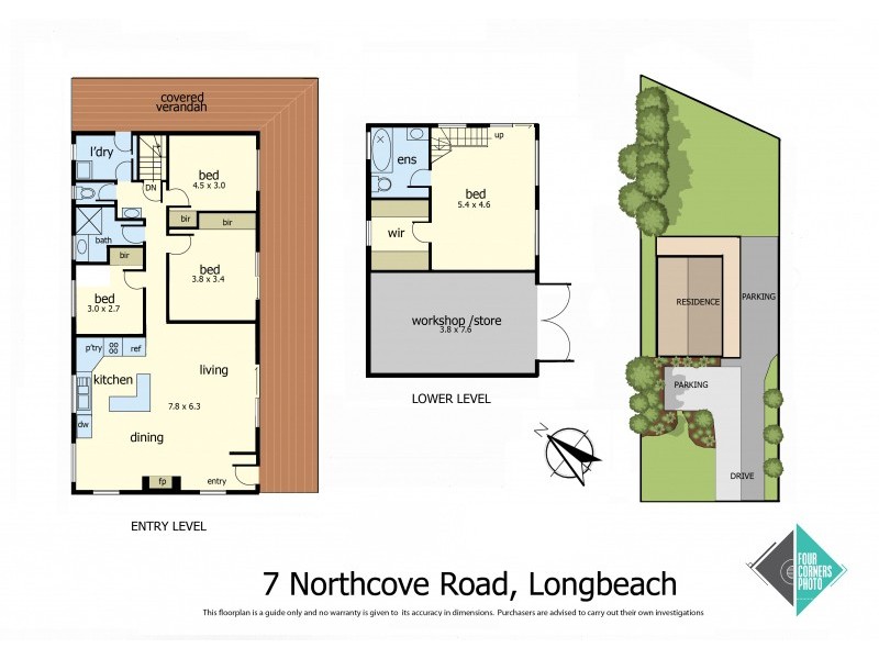 7 Northcove Road, Long Beach NSW 2536 Floorplan