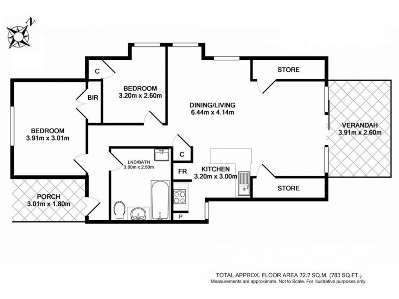 6/15 Eric Fenning Drive, Surf Beach NSW 2536 Floorplan