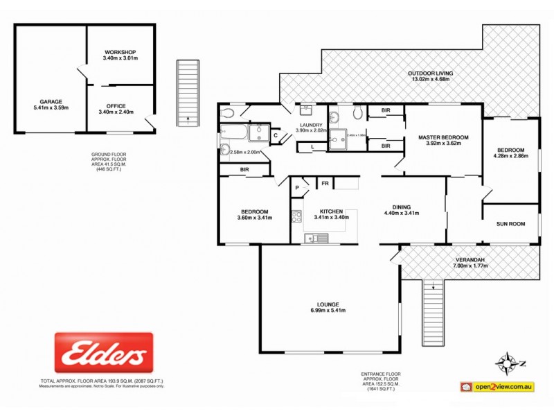 9 Parker Avenue, Surf Beach NSW 2536 Floorplan