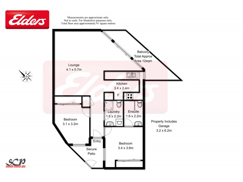 5/13 Bent Street, Batemans Bay NSW 2536 Floorplan