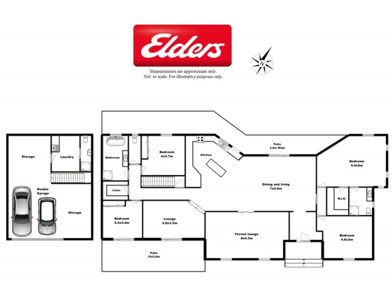 2 Broomfield Crescent, Long Beach NSW 2536 Floorplan