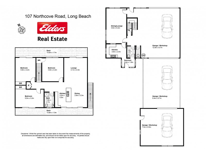 107 Northcove Road, Long Beach NSW 2536 Floorplan