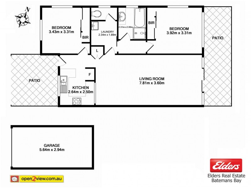 4/12 Parker Avenue, Surf Beach NSW 2536 Floorplan