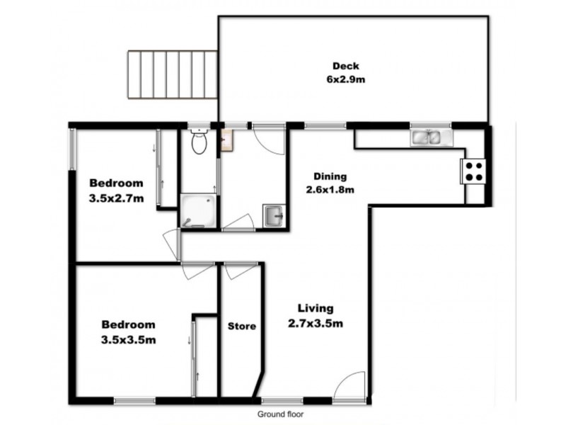 1/37 Longbeach Road, Long Beach NSW 2536 Floorplan