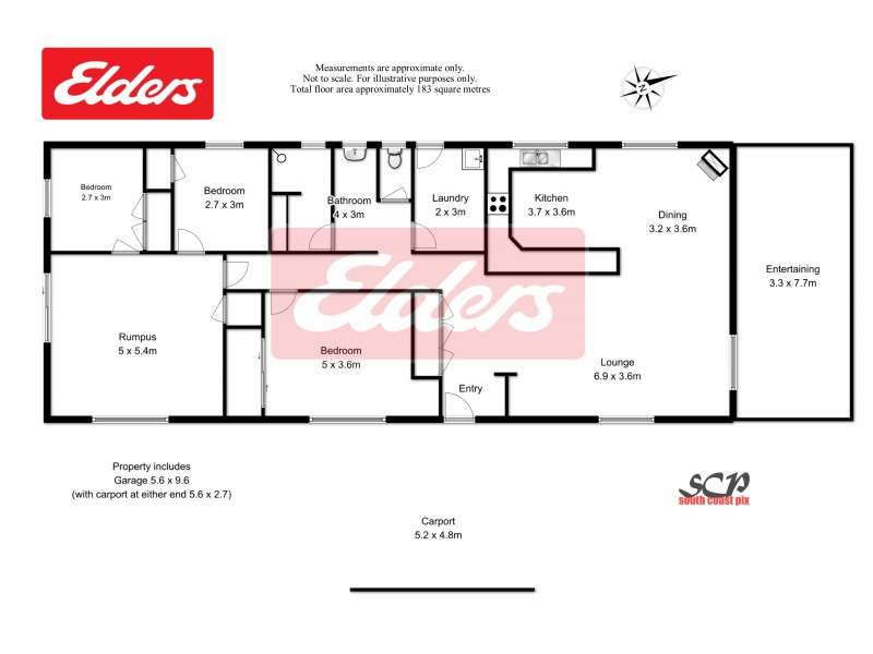 330 Tomakin Road, Mogo NSW 2536 Floorplan