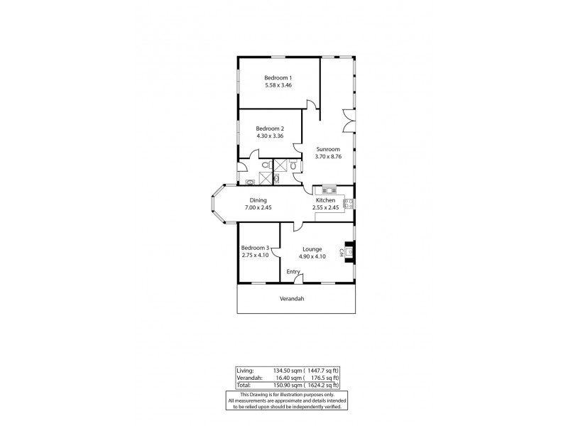 34 Sturt Street, Robe SA 5276 Floorplan