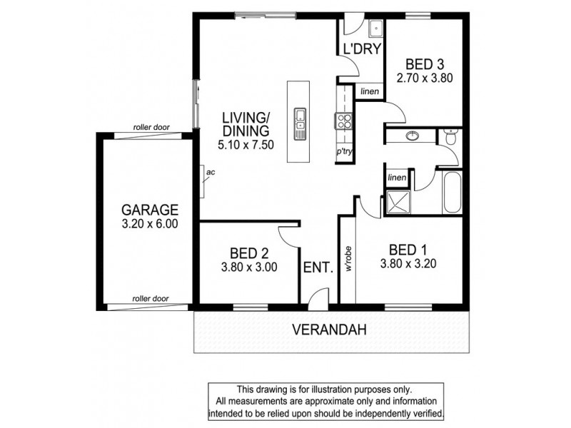 2/11 Lord Syleham Street, Robe SA 5276 Floorplan