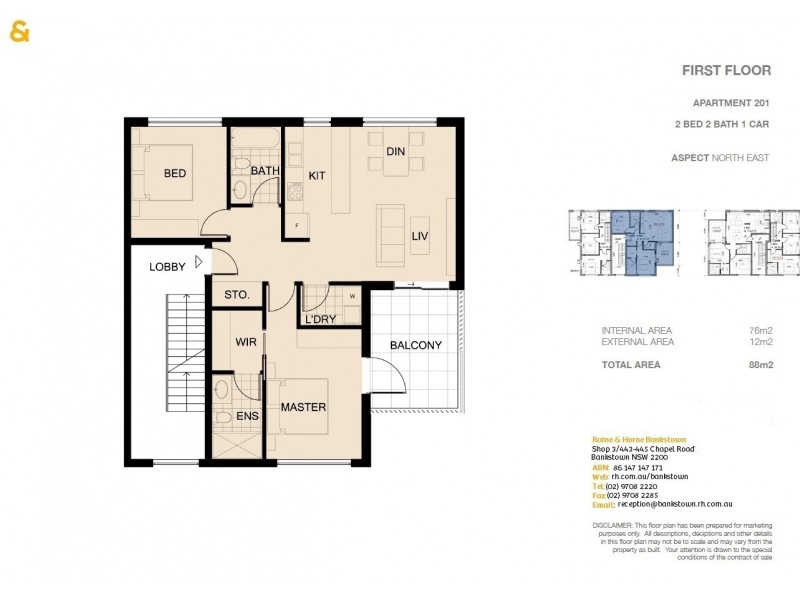 201/12-14 Ferguson Avenue, Wiley Park NSW 2195