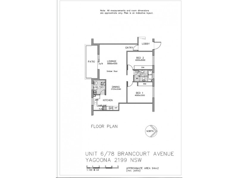 6/78-80 Brancourt Ave, Yagoona NSW 2199 Floorplan