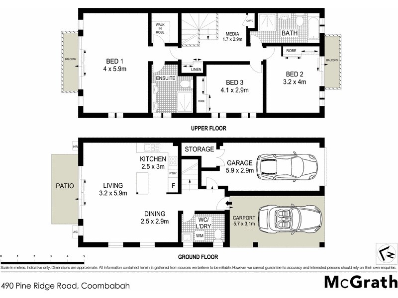 15/490 Pine Ridge Road, Coombabah QLD 4216 Floorplan
