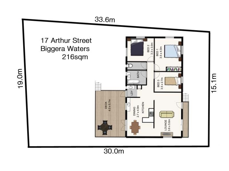 17 Arthur Street, Biggera Waters QLD 4216