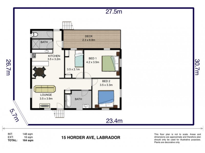 15 Horder Avenue, Labrador QLD 4215 Floorplan