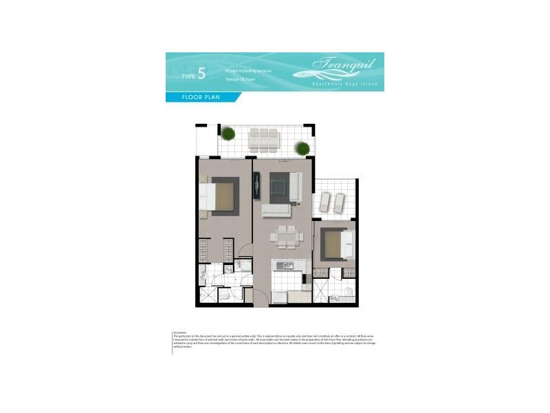 Lot 205/32-1 Broadwater Avenue, Hope Island QLD 4212 Floorplan