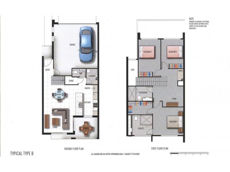 16/156 Marina Quays Boulevard, Hope Island QLD 4212 Floorplan