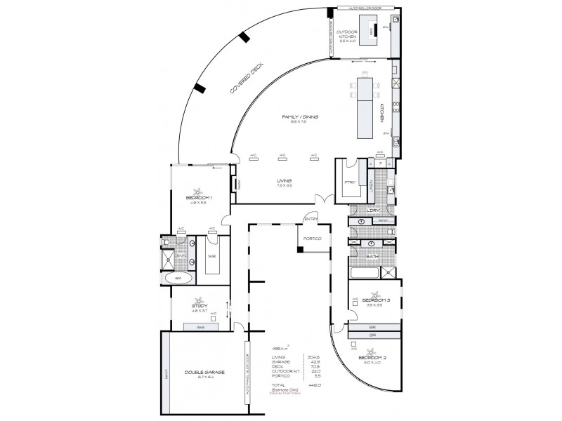 14 Fraser Drive, Hindmarsh Island SA 5214 Floorplan