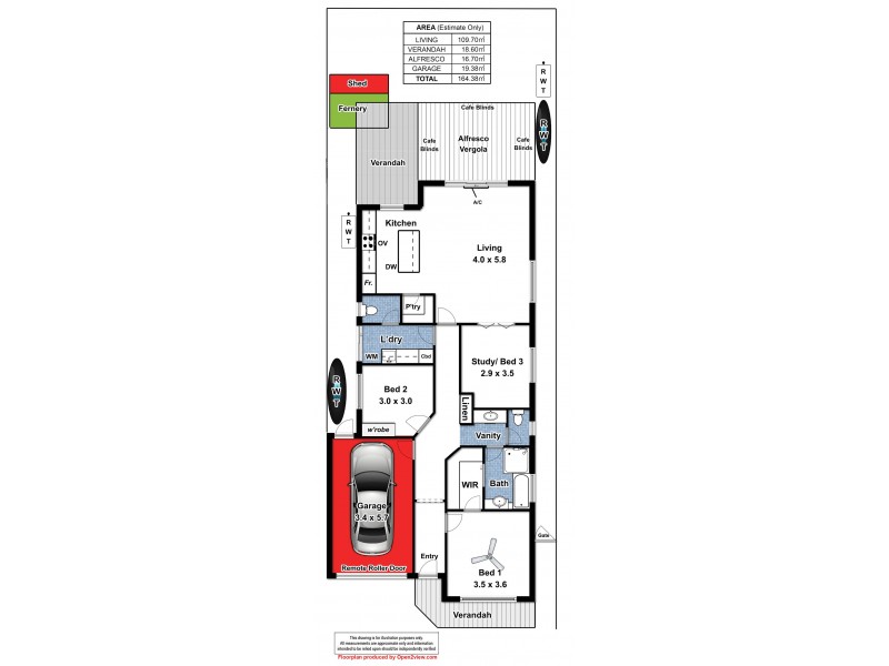 3/136A Fenchurch Street, Goolwa SA 5214 Floorplan