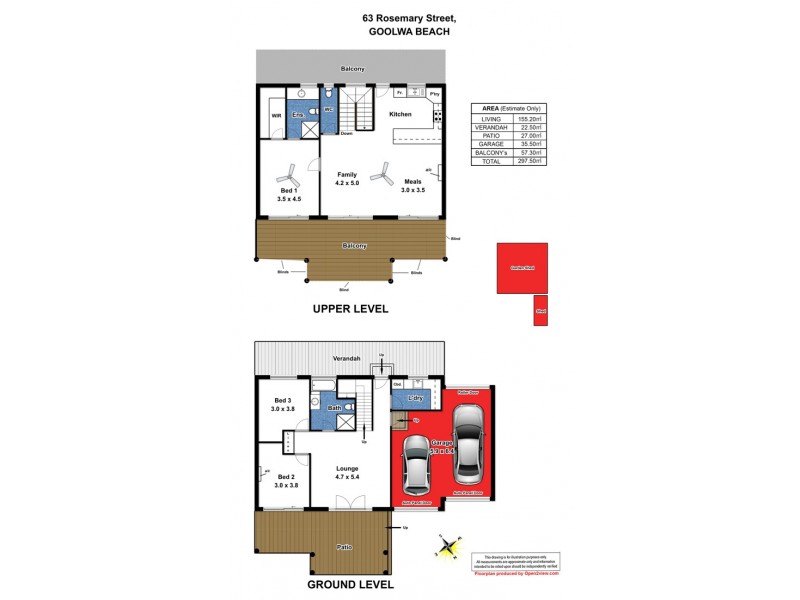 63 Rosemary Street, Goolwa Beach SA 5214 Floorplan