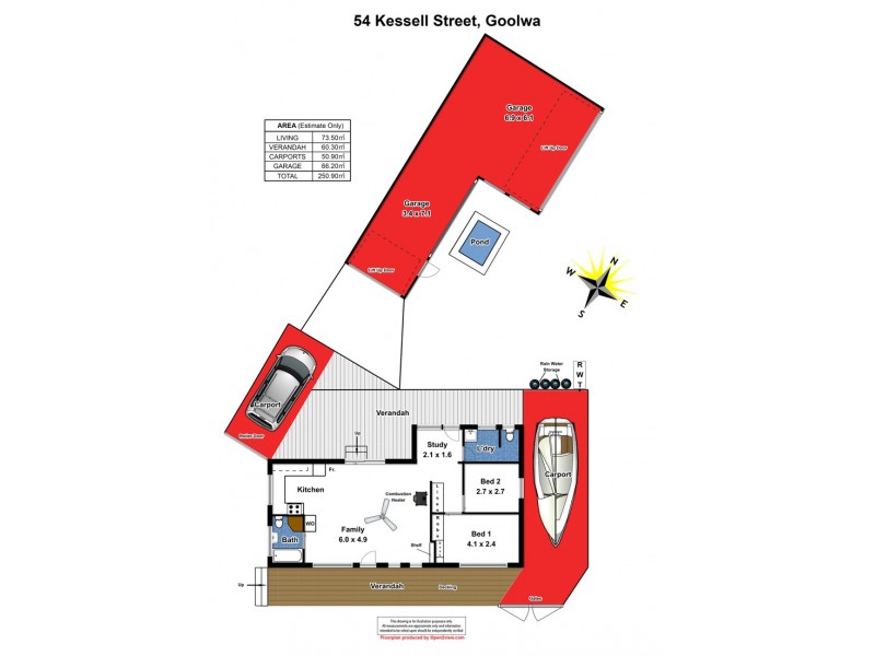 54 Kessell Road, Goolwa SA 5214 Floorplan